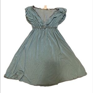 Max Studio empire waist dress with rosette